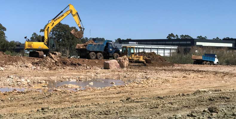 Avanzan las obras de la nueva planta de Nestlé en Uruguay