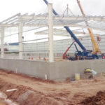 Prosiguen las obras del nuevo edificio logístico para Gertil