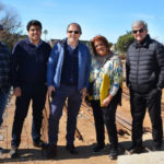 Avance en obras del Puente La Racca, en Rivera