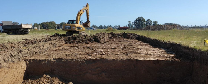 Avances en la nueva estación GIS de José Ignacio en Maldonado