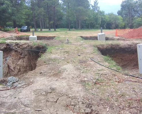 Prosiguen los trabajos de corrimiento de la línea de 150 kV en Montevideo