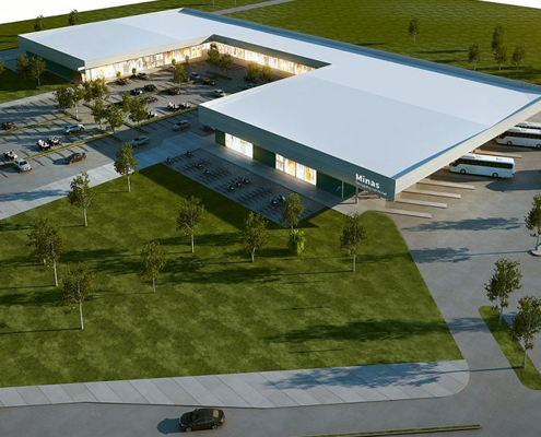 Trabajamos en el estudio previo para la Terminal de Ómnibus y Centro Comercial de Minas