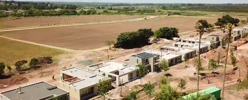 Avances de obra del proyecto Huertas de los Horneros