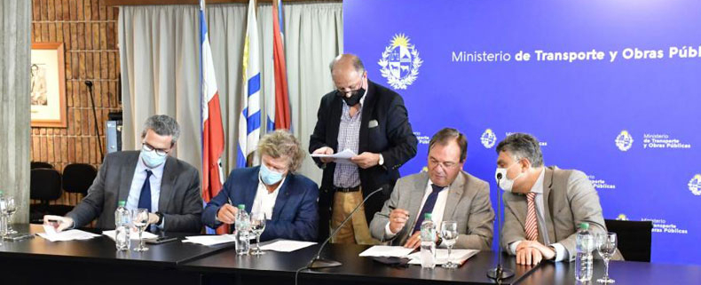 Fue firmado el contrato PPP para obras en ruta 14 y 15 en Florida, Lavalleja y Rocha