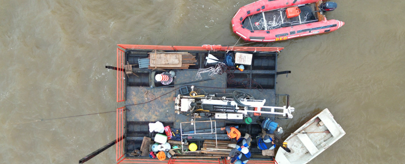 Realizamos los primeros estudios para lo que será el proyecto del puente Bella Unión – Monte Caseros
