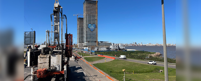 Avanzamos en los trabajos de reparación del puente sobre Bulevar Artigas en los accesos a Montevideo